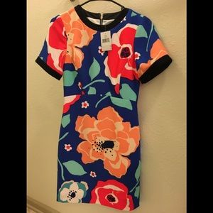 Kate Spade Dive Right In Floral Shift dress size 0